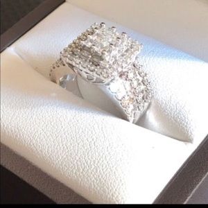 Anello 14K Gold 2ct TDW Diamond Ring